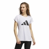 Áo Phông Adidas Nữ Chính Hãng - 3-Stripes Training Short Sleeve T-Shirt - Trắng | JapanSport HF1575