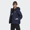 Áo Khoác Adidas Nữ Chính Hãng - ITAVIC 3-STRIPES LIGHT HOODED - Navy | JapanSport GT1695