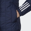 Áo Khoác Adidas Nữ Chính Hãng - ITAVIC 3-STRIPES LIGHT HOODED - Navy | JapanSport GT1695