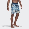Quần Short Adidas Chính hãng - Knee-Length Graphic Board - Nam - Xanh | JapanSport GK0022