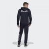 Bộ Adidas Chính Hãng - LINEAR FRENCH TERRY HOODIE TRACKSUIT - Navy | JapanSport DV2450