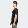 Áo Phông Adidas Nam Chính Hãng - Logo 3 Bar Run Icons - Đen | JapanSport HR3243
