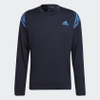 Áo Khoác Adidas Nam Chính Hãng - Long-Sleeve Training T-shirt - Navy | JapanSport HC2770