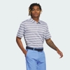 Áo Polo Adidas Nam Chính Hãng - TWO-COLOR STRIPED POLO - Màu Xanh/Xám | JapanSport HR7983