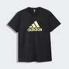 Áo Thể Thao Adidas Chính Hãng - Metallic Bos - Black/Gold | JapanSport - GH7785
