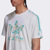 Áo Phông Adidas Nam Chính Hãng - Originals Camo Infill Tee - Trắng/Xanh | JapanSport HF4892