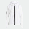 Áo Khoác Adidas Nữ Chính Hãng - Own The Run Hooded Wind Jacket - Trắng | JapanSport GJ9930
