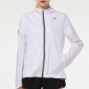 Áo Khoác Adidas Nữ Chính Hãng - Own The Run Hooded Wind Jacket - Trắng | JapanSport GJ9930