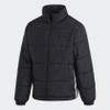 Áo Khoác Adidas Chính Hãng - PADDED STAND COLLAR PUFFER - Black | JapanSport - GE1341
