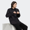 Áo Khoác Adidas Nữ Chính Hãng - Premium Woven Long Sleeve Shirt - Đen | JapanSport H58071