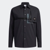 Áo Khoác Adidas Nữ Chính Hãng - Premium Woven Long Sleeve Shirt - Đen | JapanSport H58071