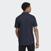 Áo Polo Adidas Nam Chính Hãng - Primeblue Designed To Move Sport 3-Stripes - Navy | JapanSport H13873