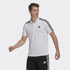 Áo Polo Adidas chính hãng - Primeblue Designed To Move Sport 3-Stripes Nam - trắng | JapanSport GM2138