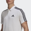 Áo Polo Adidas chính hãng - Primeblue Designed To Move Sport 3-Stripes Nam - trắng | JapanSport GM2138