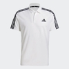 Áo Polo Adidas chính hãng - Primeblue Designed To Move Sport 3-Stripes Nam - trắng | JapanSport GM2138