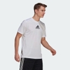 Áo Phông Adidas Chính Hãng - Primeblue Designed To Move Sport - Nam - Trắng | JapanSport GM2135