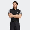 Áo Polo Adidas Golf Nam Chính Hãng - Returnable Golf 3-Stripes - Đen | JapanSport HG8269