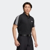 Áo Polo Adidas Golf Nam Chính Hãng - Returnable Golf 3-Stripes - Đen | JapanSport HG8269