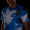 Áo Phông Reebok Chính Hãng - Running Essentials Tee - Blue/White | JapanSport - FL4757