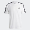 Áo Phông Adidas Nam Chính Hãng - Sereno AEROREADY 3-Stripes - Trắng | JapanSport H28900