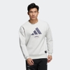 Áo Hoodie Adidas Nam Chính Hãng - Showtime Graphic Sweatshirt - Trắng | JapanSport HE7465