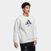 Áo Hoodie Adidas Nam Chính Hãng - Showtime Graphic Sweatshirt - Trắng | JapanSport HE7465