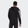 Áo Adidas Chính hãng - 3-Stripes Tape Full-Zip Sweatshirt - Đen | JapanSport GM6895