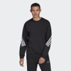 Áo Khoác Adidas Nam Chính Hãng - Sportswear Future Icons 3-Stripes Sweatshirt - Đen | JapanSport H46538