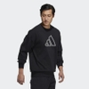 Áo Adidas Nam Chính Hãng - SPORTSWEAR LOGO SWEATSHIRT - Đen | JapanSport H39359