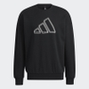 Áo Adidas Nam Chính Hãng - SPORTSWEAR LOGO SWEATSHIRT - Đen | JapanSport H39359