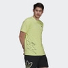 Áo Phông Adidas Nam Chính Hãng - SPRT Lightning Tee - Xanh | JapanSport HE4718