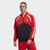 Áo Khoác Adidas Nam Chính Hãng - SST Blocked Track Jacket - Đỏ/Đen | JapanSport HC2076