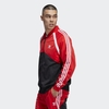 Áo Khoác Adidas Nam Chính Hãng - SST Blocked Track Jacket - Đỏ/Đen | JapanSport HC2076