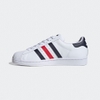 Giày Adidas Nữ Chính Hãng - Superstar 'White Scarlet' - Trắng | JapanSport FX2328