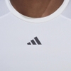 Áo Phông Adidas Chính Hãng - Techfit Training Sleeveless Tee - Trắng | JapanSport HD3529