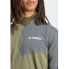 Áo Khoác Adidas Chính Hãng - Terrex Multi Climacool 1/2 Zip Long Sleeve Tee - Màu Xanh | JapanSport JE0387