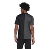 Áo Phông Adidas Nam Chính Hãng - Tiro Half & Half Jersey T-shirts - Đen/Xám | JapanSport HN5596