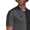 Áo Phông Adidas Nam Chính Hãng - Tiro Half & Half Jersey T-shirts - Đen/Xám | JapanSport HN5596