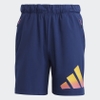 Quần Short Adidas Nam Chính hãng - Train 3 Stripes Train Icons - Xanh | JapanSport IC5498