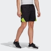 Quần Short Adidas Nam Chính Hãng - ricot Football-Inspired - Đen/Xanh | JapanSport FS4049