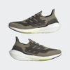 Giày Adidas Nam Chính Hãng - ULTRABOOST 21 - Xanh | JapanSport S23879