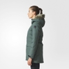 Áo Khoác Nữ Adidas Chính Hãng -  XPLORIC Parka - Light Green | JapanSport - BQ6804