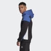 Áo Khoác Adidas Chính Hãng - Z.N.E. PULLOVER HOODIE - Đen/Xanh | JapanSport GM6529