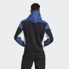 Áo Khoác Adidas Chính Hãng - Z.N.E. PULLOVER HOODIE - Đen/Xanh | JapanSport GM6529