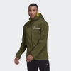 Áo Khoác Adidas Chính hãng - ZNE hoodie Full-Zip Innovation Motion - Xanh | JapanSport GP7839