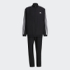 Bộ thể thao Adidas Chính hãng - AEROREADY Essentials Regular-Fit 3-Stripes Track Suit - Đen | JapanSport GK9950