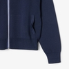 Áo Khoác Lacoste Chính Hãng - High-Neck Zip Front Double Face Sweater - Màu Navy | JapanSport  AF0243-51-J7E