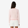 Áo Phông Lacoste nữ Chính hãng - Seamless Knit V Neck Sweater - Màu Hồng | JapanSport AF3964-51-ADY