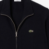 Áo Khoác Lacoste Chính hãng - Men's Wool Zip-Up Sweater - Màu Navy | JapanSport AH5181-51-166