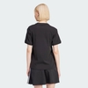 Áo Phông Adidas Nữ Chính Hãng - 3 Stripe T-Shirt - Màu Đen | JapanSport IU2420